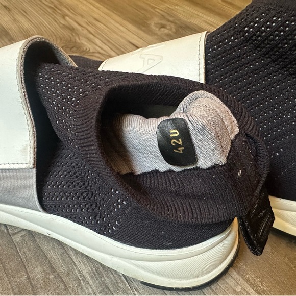 Balmain Black and White Slip-On Sneakers 8.5 - 9 men’s